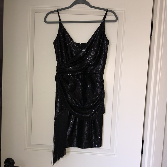 Alida Sequin Fringe Minidress
DRESS THE POPULATION - Picture 5 of 7